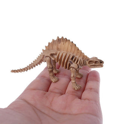 12pcs Dinosaur Fossil Skeleton Simulation Model Action Figure Toy Gift For Kids
