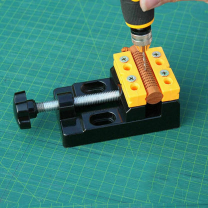 Small Tabletop Vise Mini Fixed Fine Work Attachment Vice Jewelry Hobby Tool F