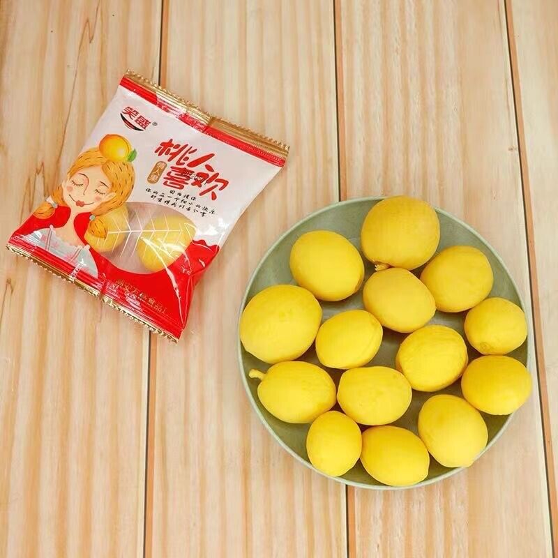 Chinese spicy snack Sweet and Sour Crispy Peach honey peach 30g*10bags