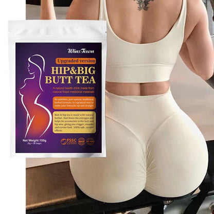 Hip big butt tea upgraded version Enhancement Buttock Firming Butt Tea Herbal