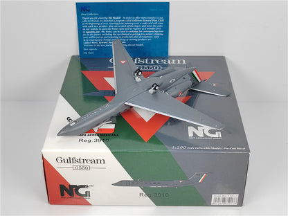 1:200 NG Model Mexican air force Gulfstream G550 Airplane Diecast Aircraft Model