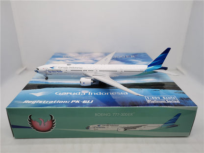 1:400 Phoenix Garuda Indonesia B777-300ER Airplane Diecast Aircraft Plane Model