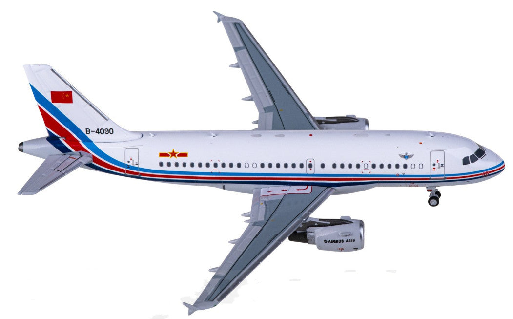 1:400 NG Model PLAAF AIRBUS A319 Passenger Plane Airplane Diecast Aircraft Model