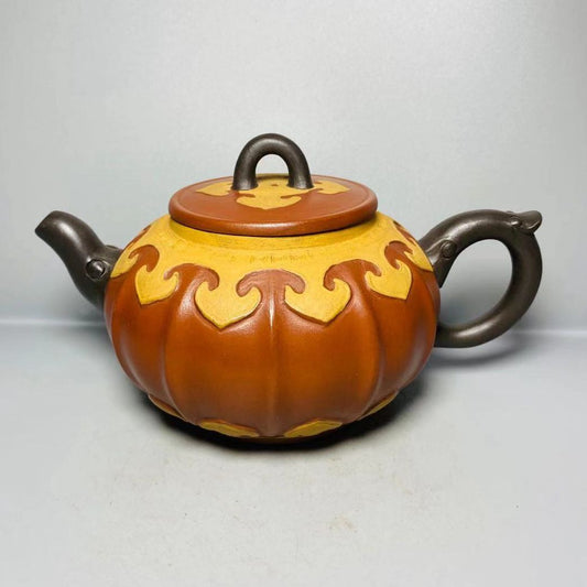Vintage Chinese Yixing Purple Clay Teapot Zisha Ceremony Fashion Nice Teaware