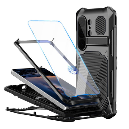 For Galaxy S26 Ultra Metal case & scratchproof Case Rugged Shockproof Cover