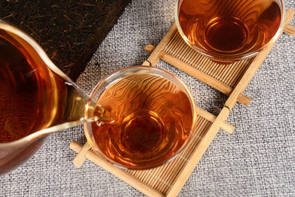 250g Yunnan Pu'er Tea Ripe Tea Brick Healthy Drink