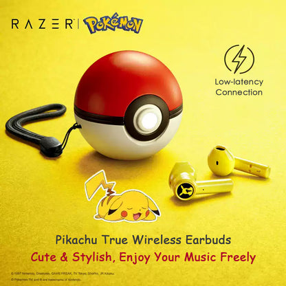 Pokemon Pikachu Razer Wireless Earbuds Limited Edition