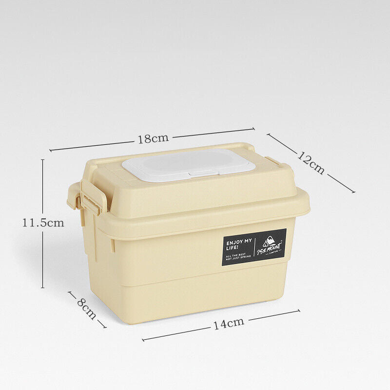 Desktop Rainproof Tissue Paper Box Camping Storage Box Napkin Ditty-bag Outdoor