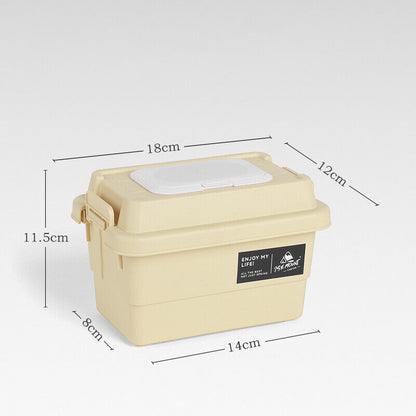 Desktop Rainproof Tissue Paper Box Camping Storage Box Napkin Ditty-bag Outdoor