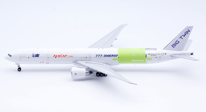 1:200 JC Wings AERCAP Cargo BOEING B777-300ER Airplane Diecast Aircraft Model