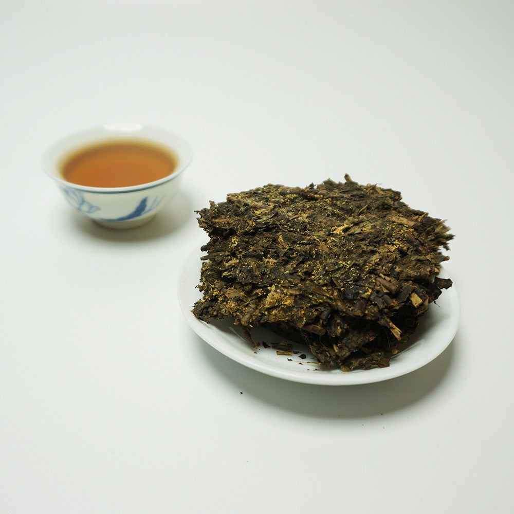 800g Fuzhuan Tea Yiyang Fu Brick Raw Material Anhua Dark Tea