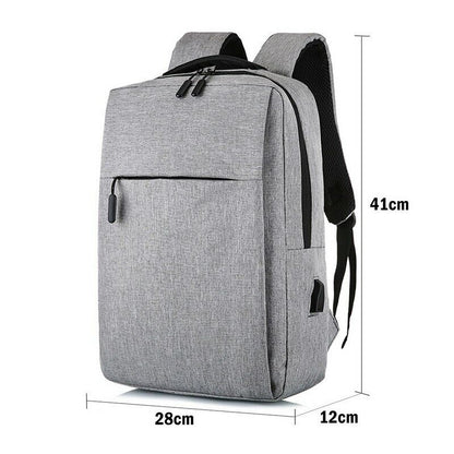 Laptop Backpack USB Book School Bag Rucksack Anti Theft Men Travel Backpack Gift