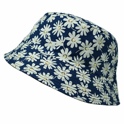 Unisex 100% Cotton Bucket Hat Boonie Hunting Fishing Outdoor Reversible Cap