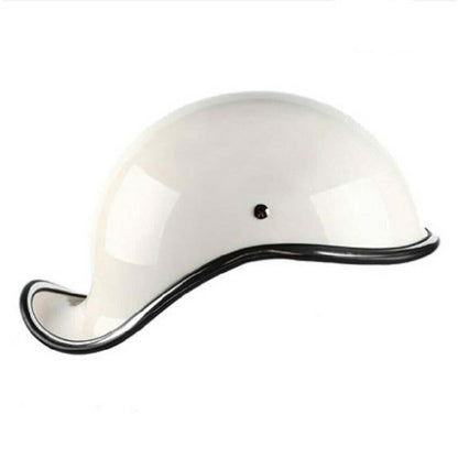 Classic Motorcycle Helmet with Baseball-Style Cruiser Adult Half Face Helmet