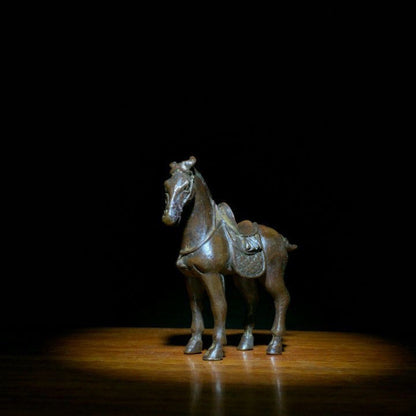 Bronze Antique Horse Statue Collection Decorative Animal Statues