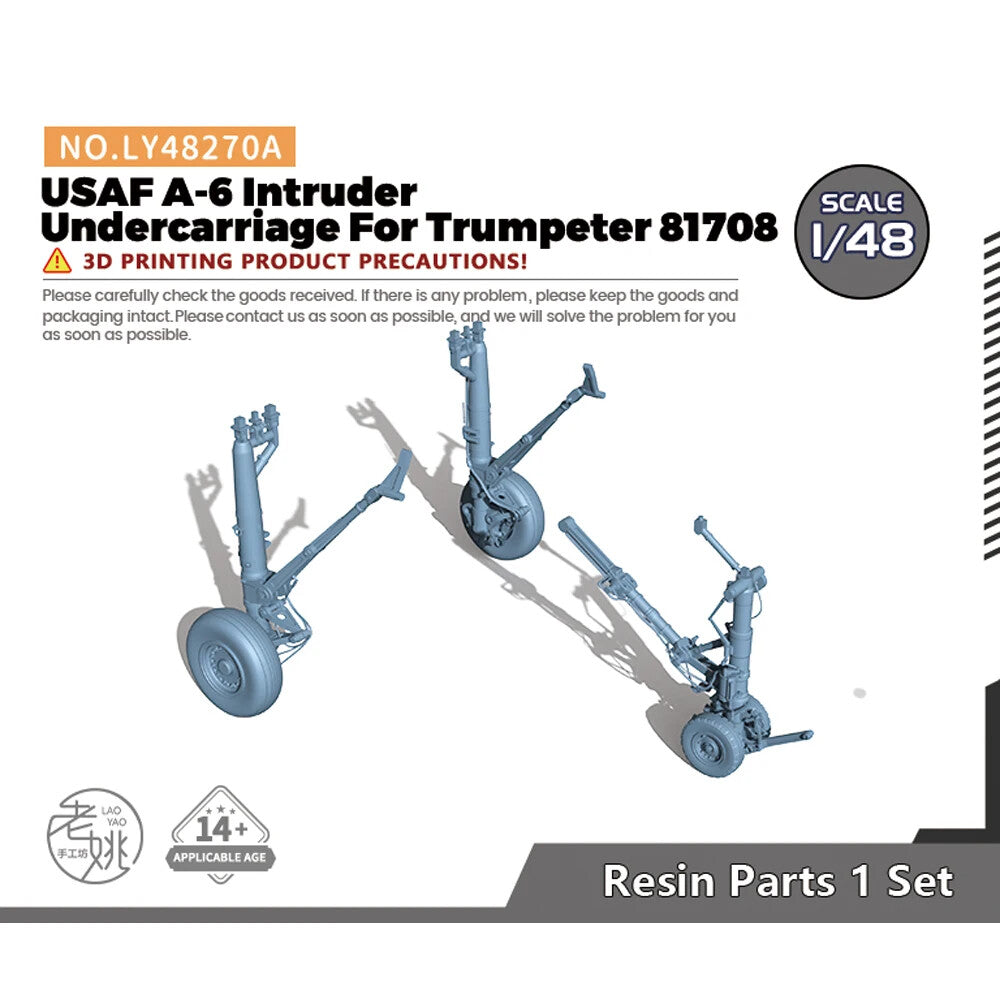 Yao's Studio LY48270A 1/48 Model USAF A6 Intruder Undercarriage Trumpeter 81708