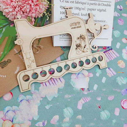 Embroidery Floss Organizers Wood Cross Stitch Needle Thread Storage Holder Tools