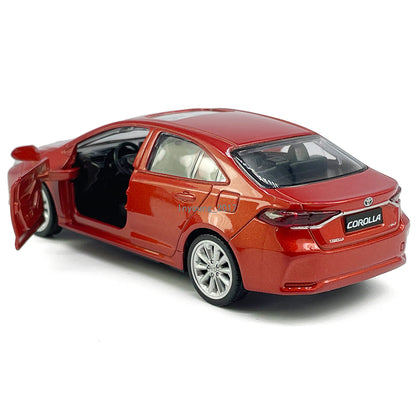 1/43 Corolla Sedan Model Toy Car Diecast Toy Vehicle Boys Toys for Kids Gifts
