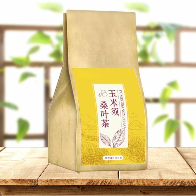 100% Chinese Herbal Tea Natural Mulberry Leaf Tea 150g / 30 Bags-