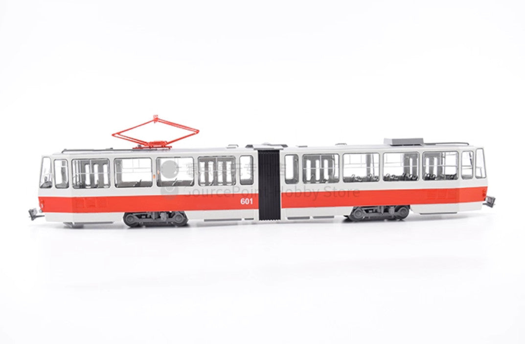 1:43 SSM Czech TATRA-KT4 TATRA ARTICUL ATED TRAMS Passenger Car Diecast Model