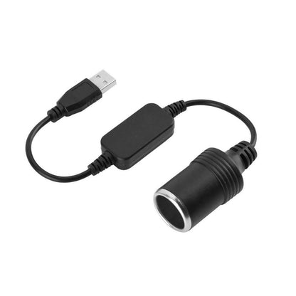 Universal USB Car Boost Line Socket Power Conversion Adapter Charger Cable