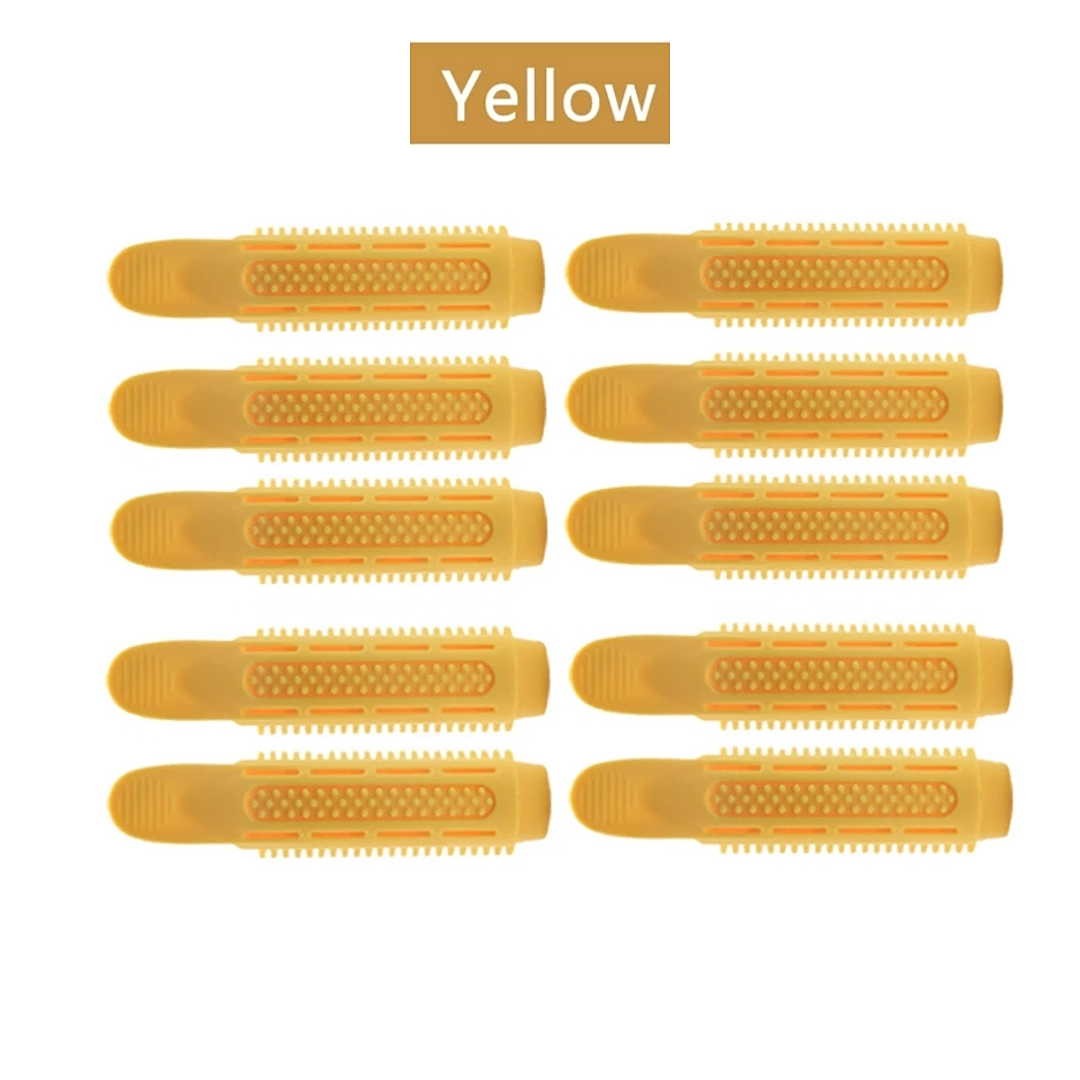 Rizador para Cabello sin calor Reutilizable, Peinados Rulos Rizos Rollos 10 Pcs