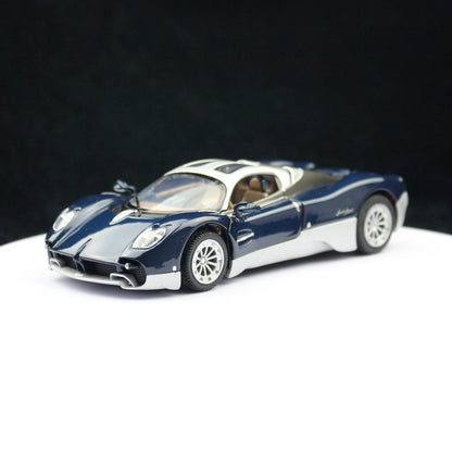 1:32 Diecast Pagani Utopia Supercar Metal Car Model Toy Pull Back Sound Light