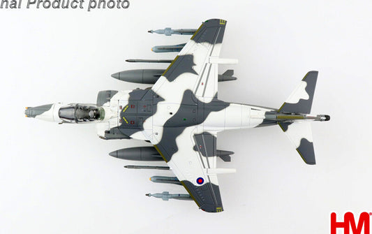 HM 1/72 British Harrier jump jet alloy model Harrier GR.7 snow hawk training