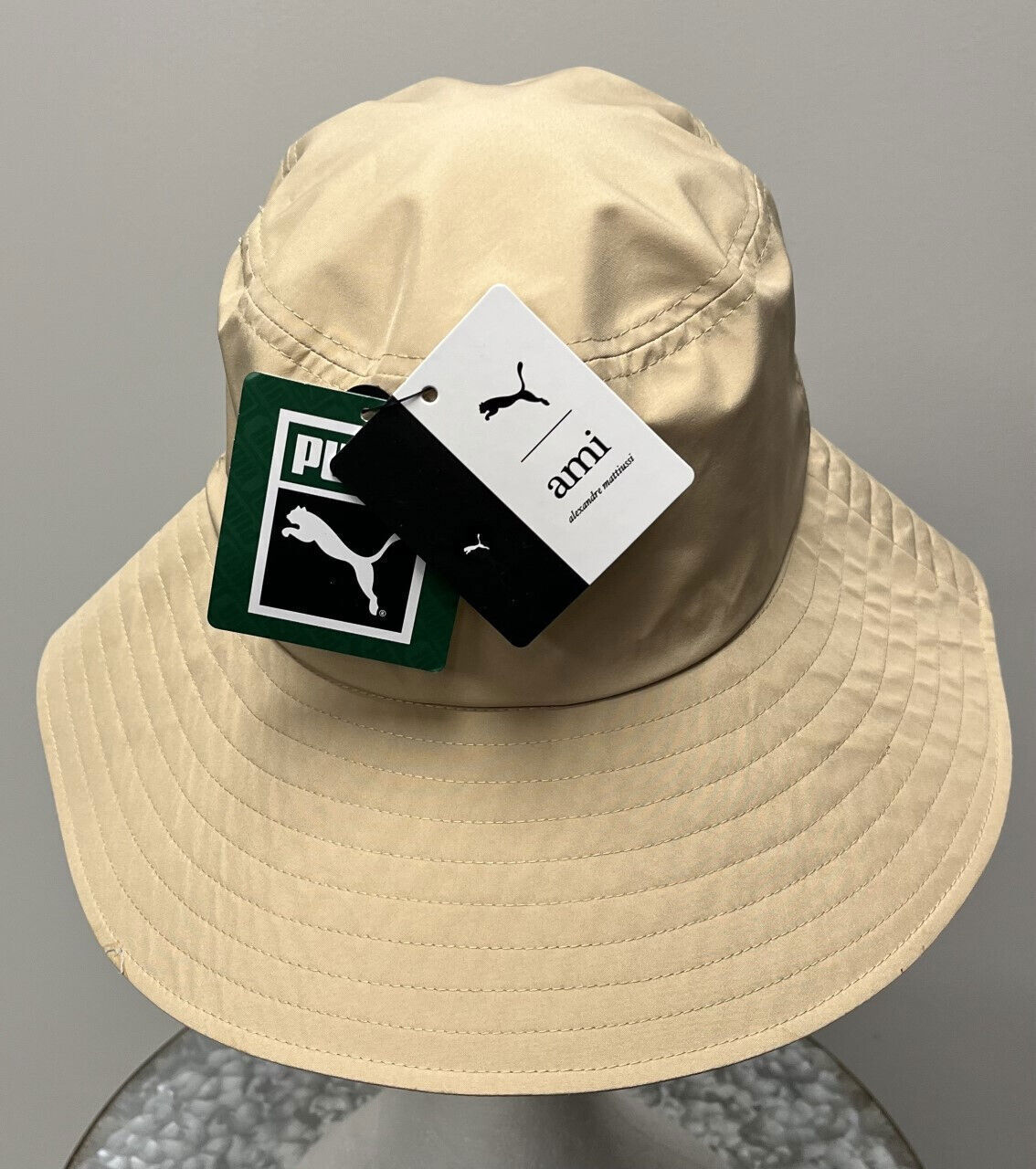 PUMA x AMI Bucket Hat / Cap Ginger Root Sz L / XL (59cm) # 023843 01 NEW