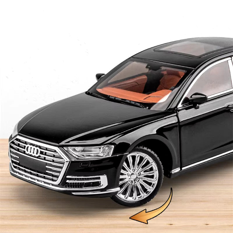 New 1:24 AUDI A8 Alloy Car Model Diecast Metal Toy Vehicles Car Model High Simul
