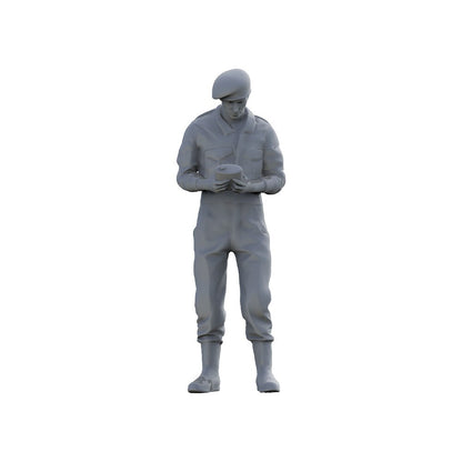 Yao's Studio SSTR43900A 1/43 Military Model UK Tank Soldiers