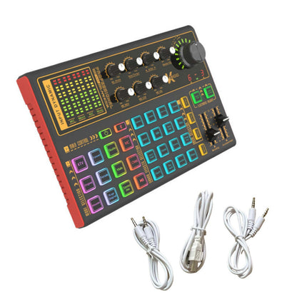 K300 Sound Card Professional Audio Mixer For Live Steaming For Music Recording