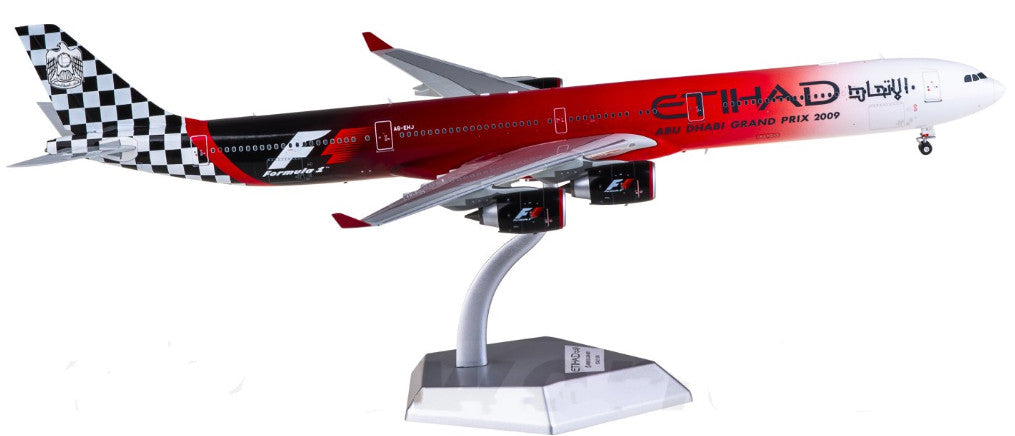 1:200 SQ Wings Etihad Airways Airbus A340-600 Passenger Diecast Airplane Model