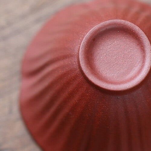 5pc/lot Real Yixing Zisha Purple Clay Tea Cup Master Cup Chinese Kungfu Cup 60ml