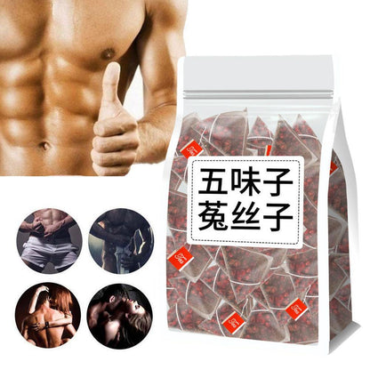 Five Flavors of Goji Berry Tea Four Famous Bubbles Wolfberry Schisandra Dodder