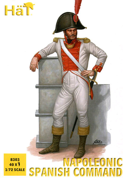 NAPOLEONIC SPANISH COMMAND 1/72 Soldiers Figures Model Kit HAT