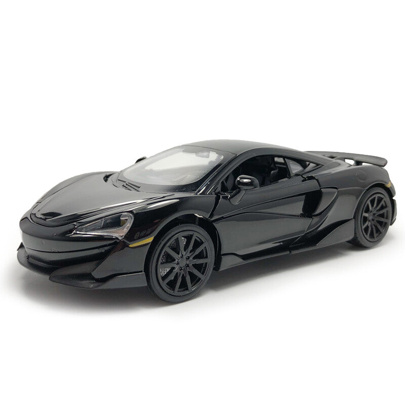 1/32 McLaren 600LT Model Car Diecast Toy Cars Boys Toys for Kids Gifts Black