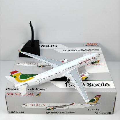 1:400 Aviation AIR SENEGAL AIRBUS A330-900neo Airplane Diecast Plane Model