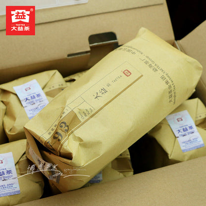 2015 Year TAETEA V93 Puer Shu Tea Dayi PuErh Tea 500g Classic Ripe Pu'er Tea