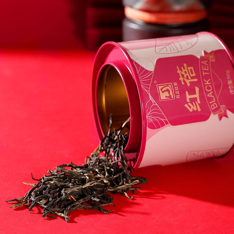 Red Bei Strong Aroma Black Tea Wuyishan Xiao Seed Black Tea Tin 50g