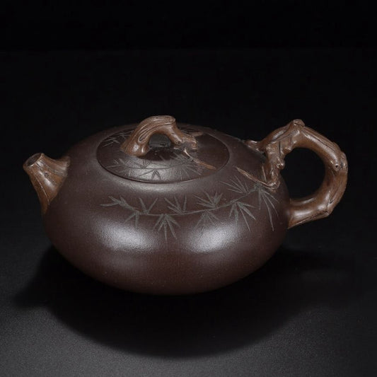 Vintage Chinese Yixing Purple Clay Teapot Zisha Ceremony Teaware Collection Rare