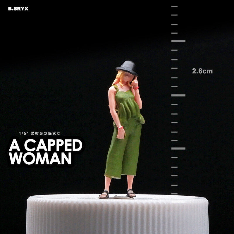 City Street Person Doll Scene Prop Model 1/64 Figure Model For Model Car
