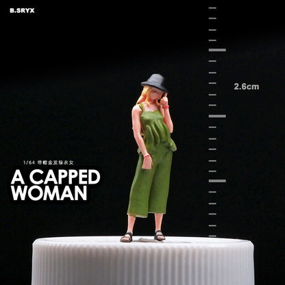 City Street Person Doll Scene Prop Model 1/64 Figure Model For Model Car