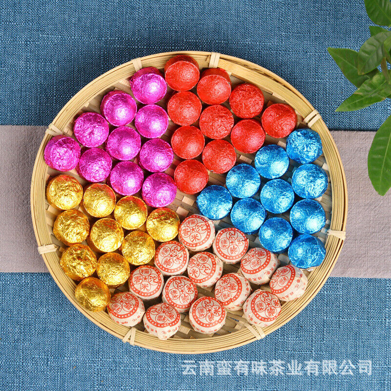 500g Yunnan Pu'er Tea Tuocha Glutinous Rose Jasmine Original Flavor 5 Flavors