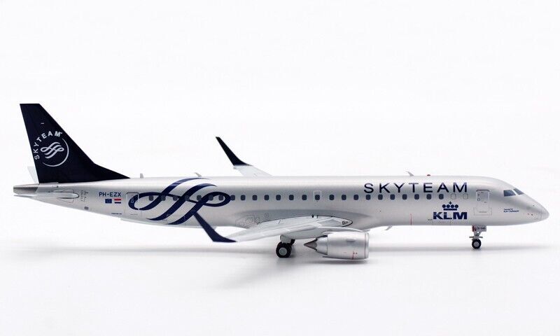 1:200 JC Wings KLM SKYTEAM EMB190-100STD Passenger Plane Diecast Aircraft Model