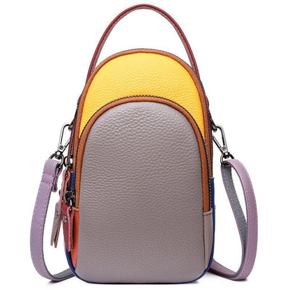 Handbag Genuine Leather Shoulder Bag Luxury Messenger Bag Phone Wallet Crossbody