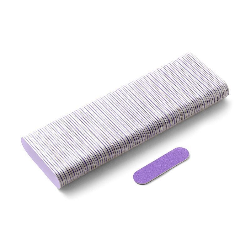 Nail Files 100Pcs Wood Double-Sided Professional Strong Sandpaper Polishing Tool