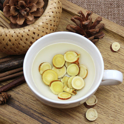 Organic Premium Gan Cao Glycyrrhiza Glabra Liquorice Root Herbal Cut Slices 500g
