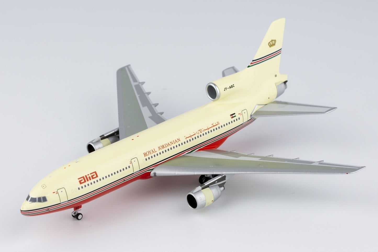 1:400 NGmodels Royal Jordanian Airlines L-1011-500 Airplane Diecast Plane Model