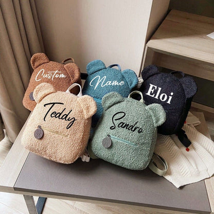 Backpack Portable Mini Travel Shopping Rucksacks Shoulder Bag 28*27*13 CM Green